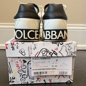 Dolce & Gabbana Men's Sneakers in Black and White